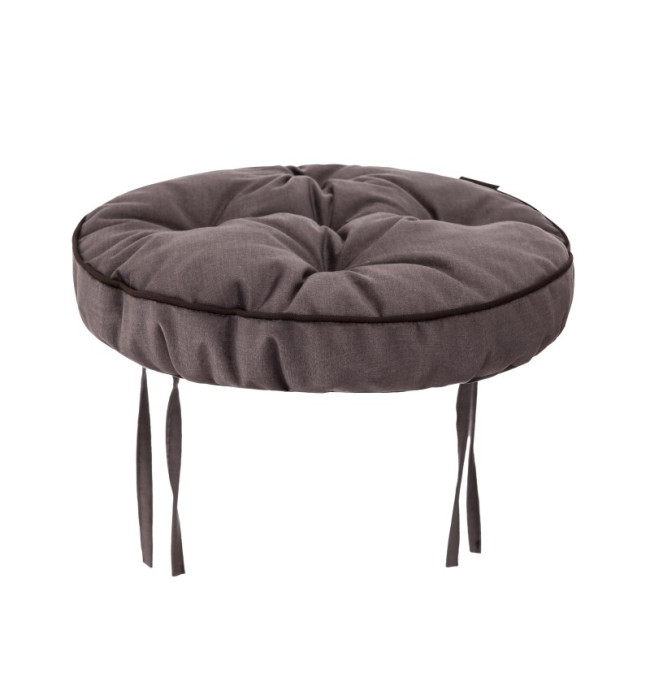 Polštář na židli ZOSKA fancy, hnědý