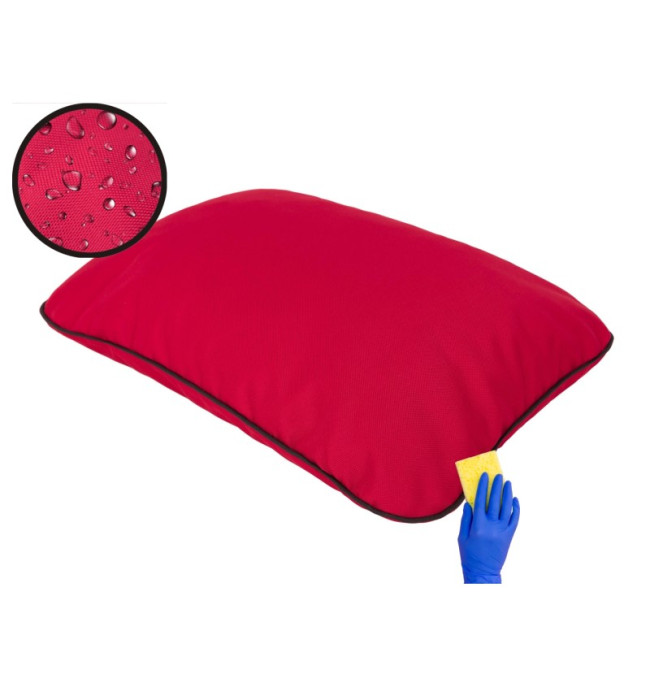 Zahradní polštář JASIEK oxford, červený