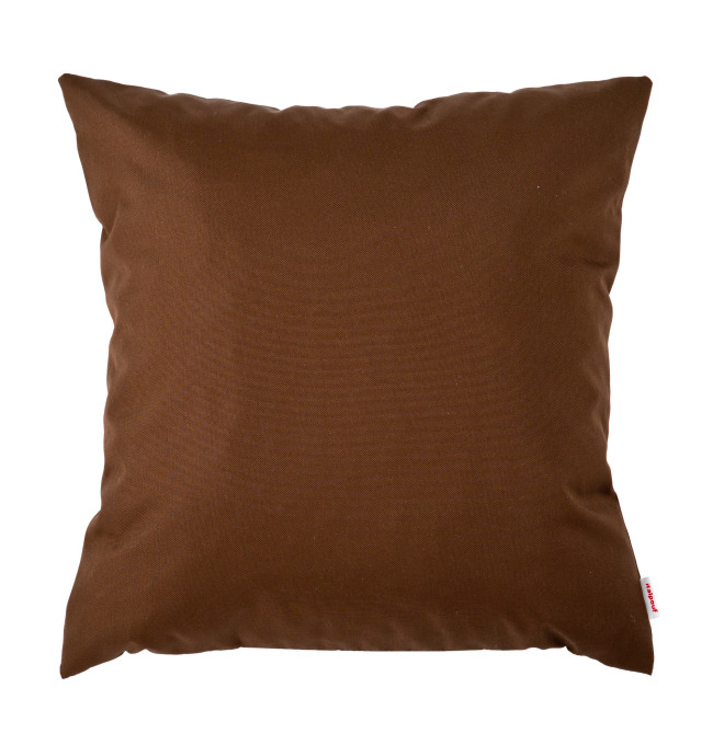 Záhradní polštář hnědý čtverec