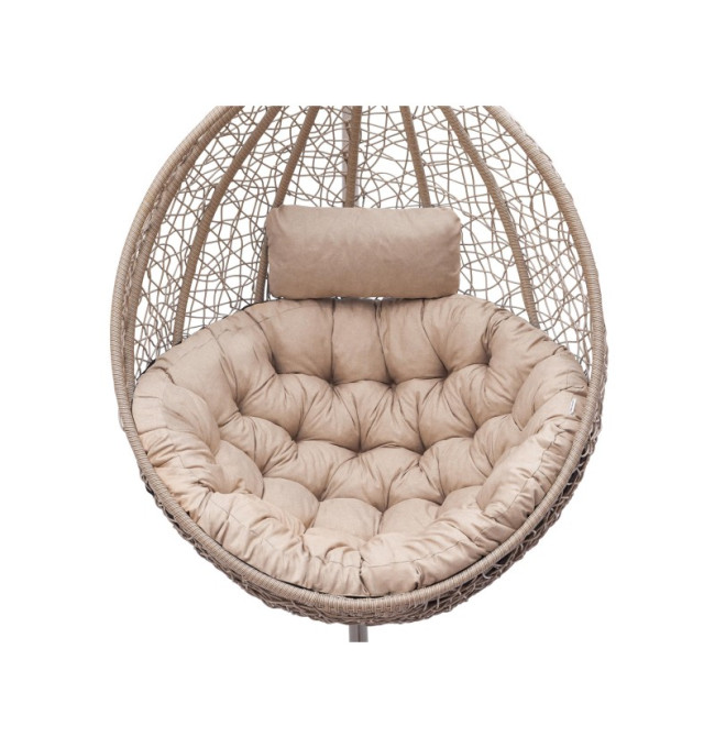 Polštář na houpačku MOON ekolen, béžový