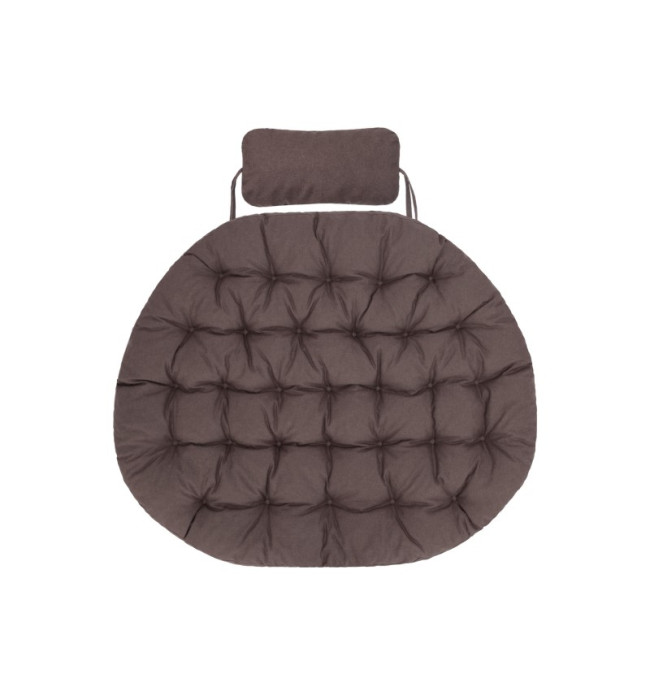 Polštář na houpačku MOON ekolen, hnědý