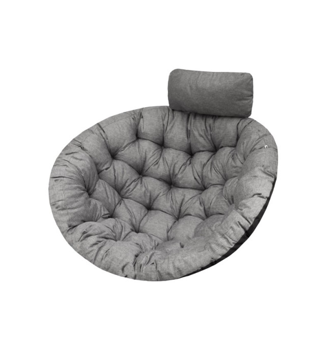 Polštář na houpačku MOON ekolen, grafitový