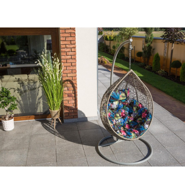 Polštář na houpačku MOON oxford, barevné listí