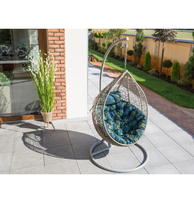 Polštář na houpačku MOON oxford, zelená tráva