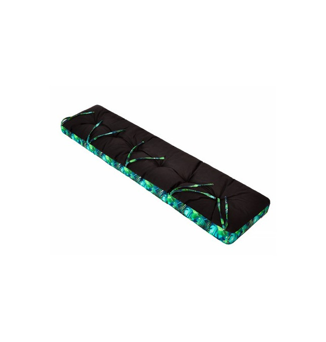 Zahradní polštář na lavičku ETNA 120x40 cm, modrá tráva