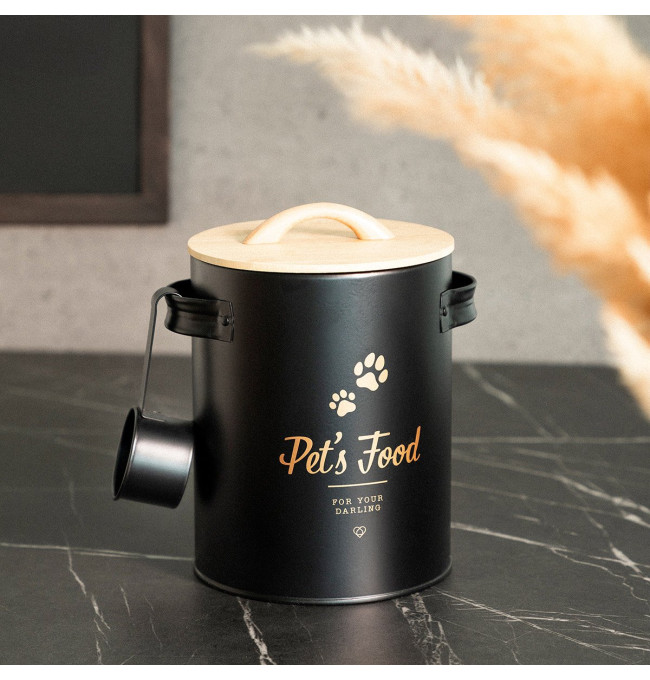 Nádoba na krmivo pro zvířata DINGO černá 872919