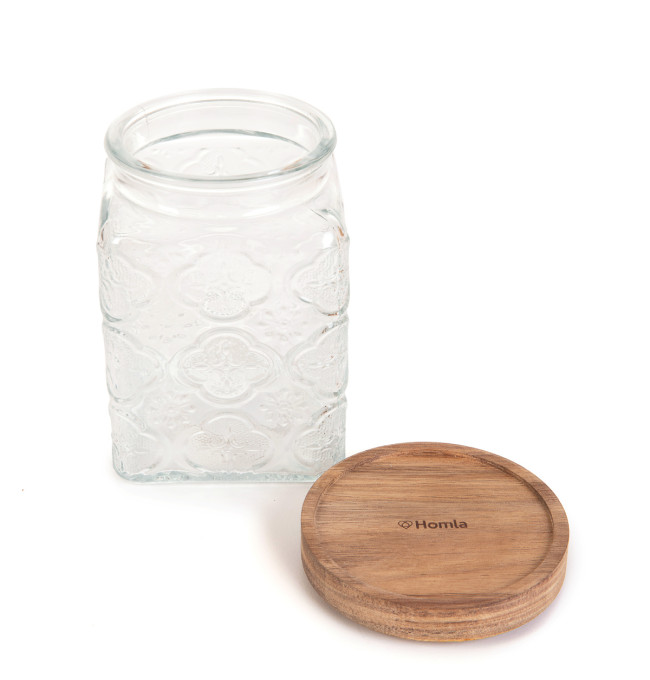 Nádoba ELLO s dřevěným víkem 850306