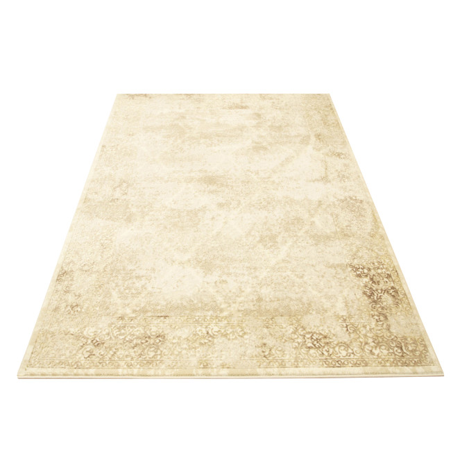 Koberec Allora Plus 7754A ornament, béžový / krémový / zlatý