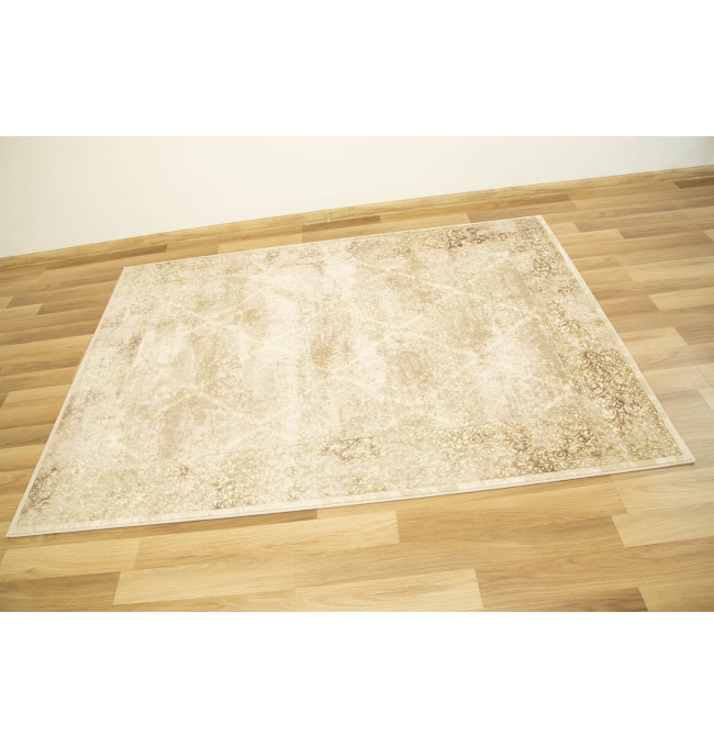 Koberec Allora Plus 7754A ornament, béžový / krémový / zlatý