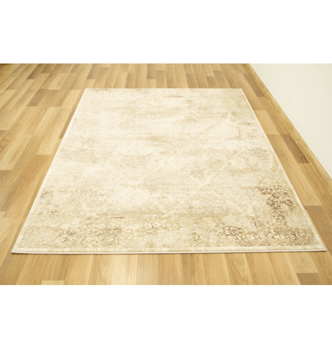 Koberec Allora Plus 7754A ornament, béžový / krémový / zlatý