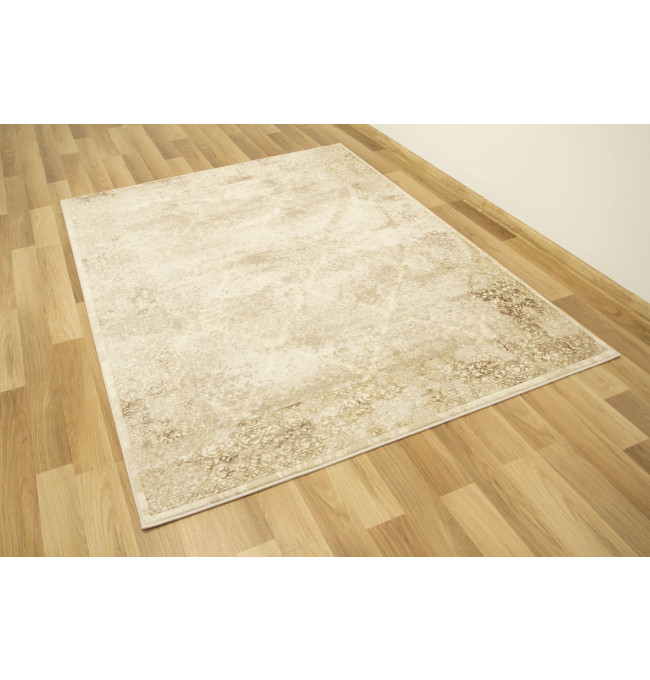 Koberec Allora Plus 7754A ornament, béžový / krémový / zlatý