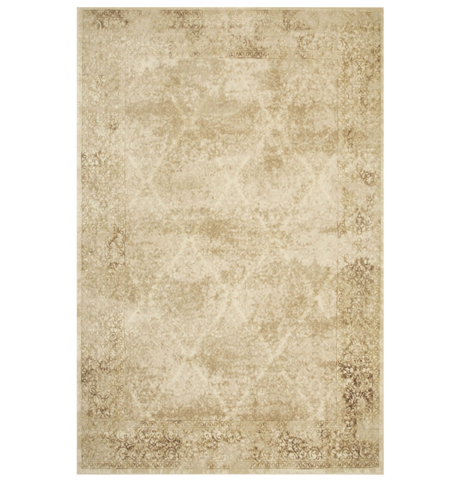 Koberec Allora Plus 7754A ornament, béžový / krémový / zlatý