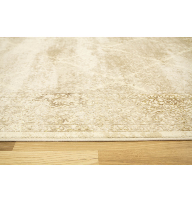 Koberec Allora Plus 7754A ornament, béžový / krémový / zlatý