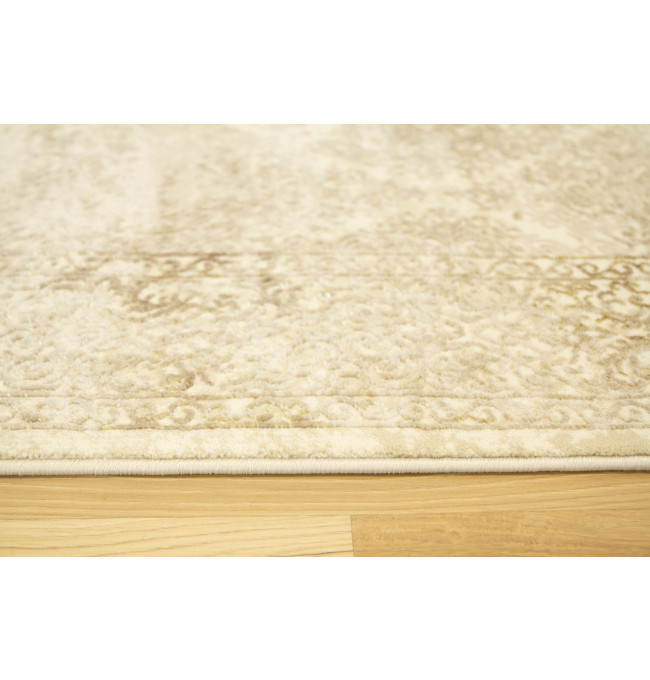 Koberec Allora Plus 7754A ornament, béžový / krémový / zlatý