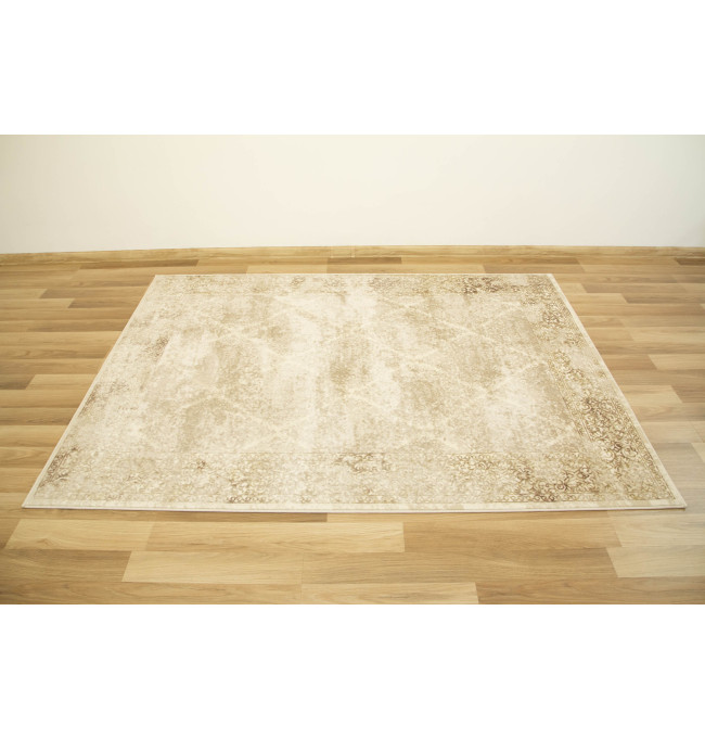 Koberec Allora Plus 7754A ornament, béžový / krémový / zlatý