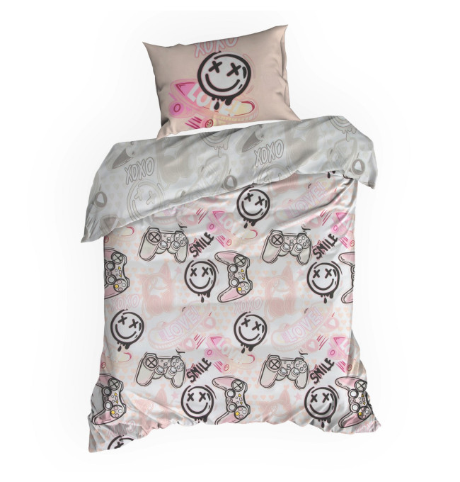 Ložní souprava D91 KID 17 bílá