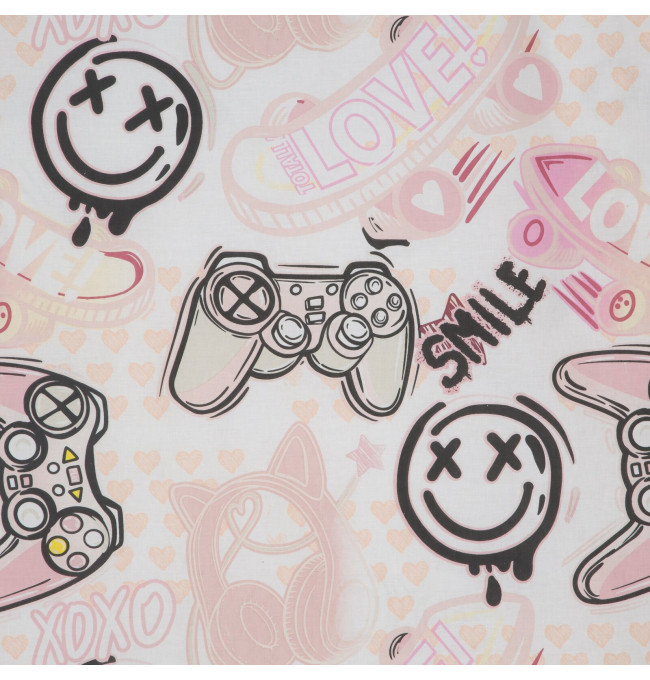 Ložní souprava D91 KID 17 bílá