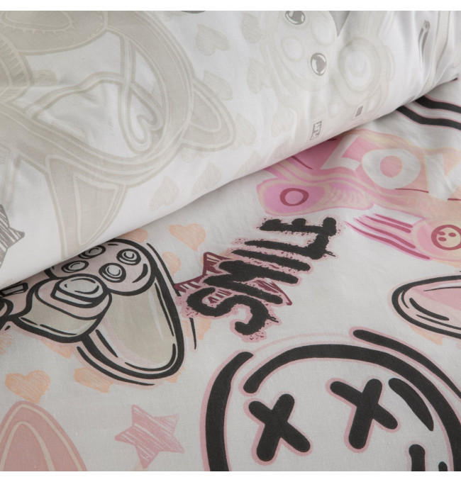 Ložní souprava D91 KID 17 bílá