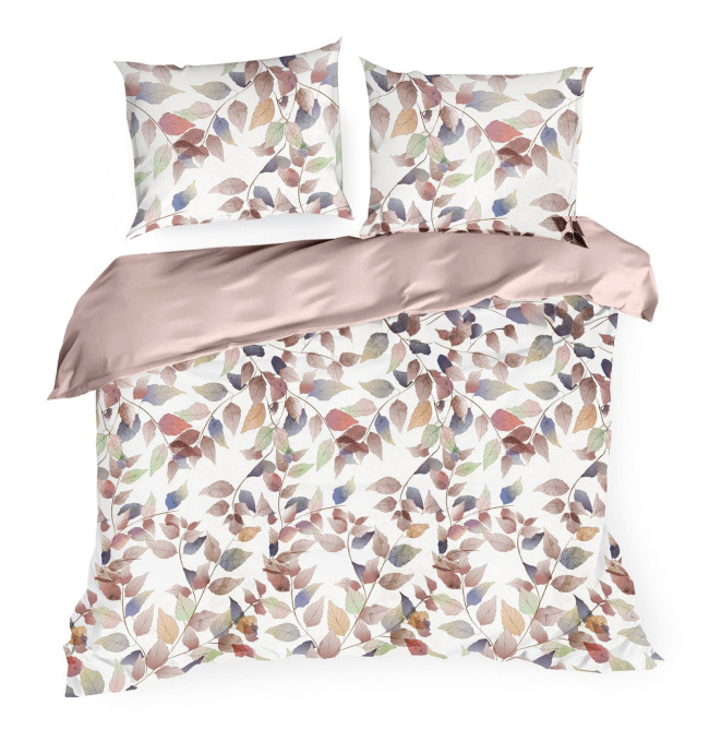 Ložní souprava LINDA bílá / tmavě růžová