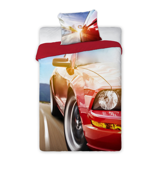 Ložní souprava BAVLNA AUTO 003