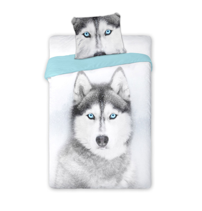 Ložní souprava BAVLNA WILD HUSKY