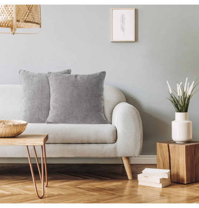 Povlak na polštář CARA stříbrný