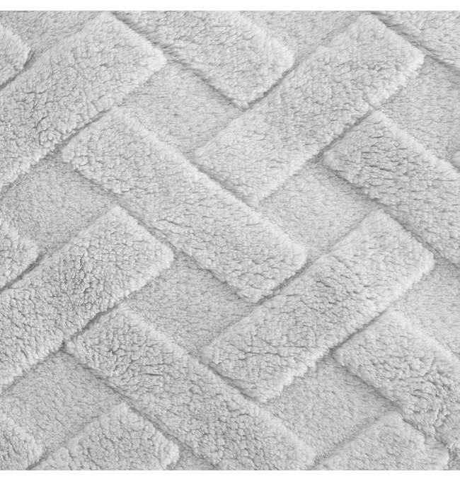 Povlak na polštář D91 CARO stříbrný