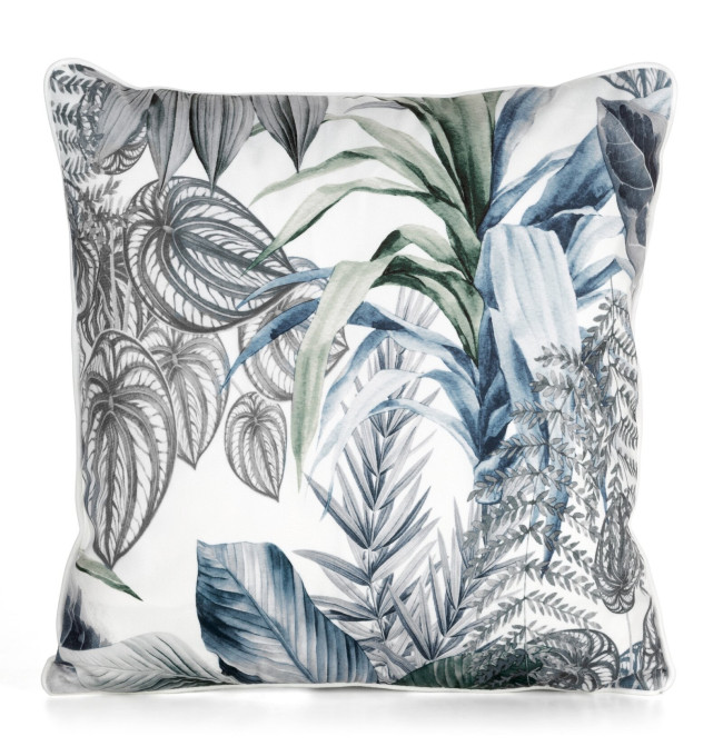 Povlak na polštář DESIGN 91 krémový / modrý