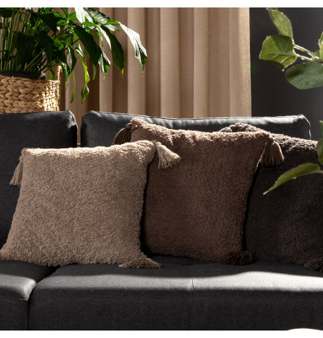 Povlak na polštář ELDA 05 hnědý