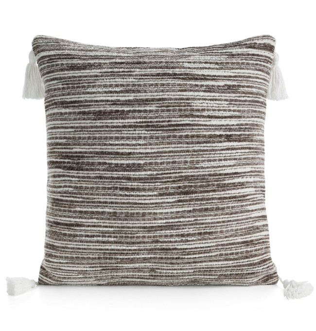 Povlak na polštář ENID tmavě béžový