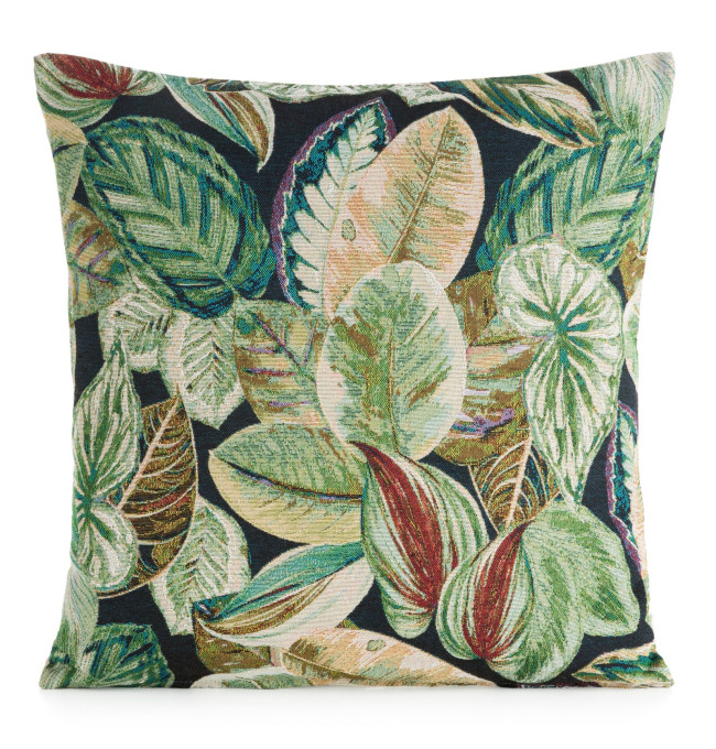 Povlak na polštář GOBELIN 08 zelený / černý