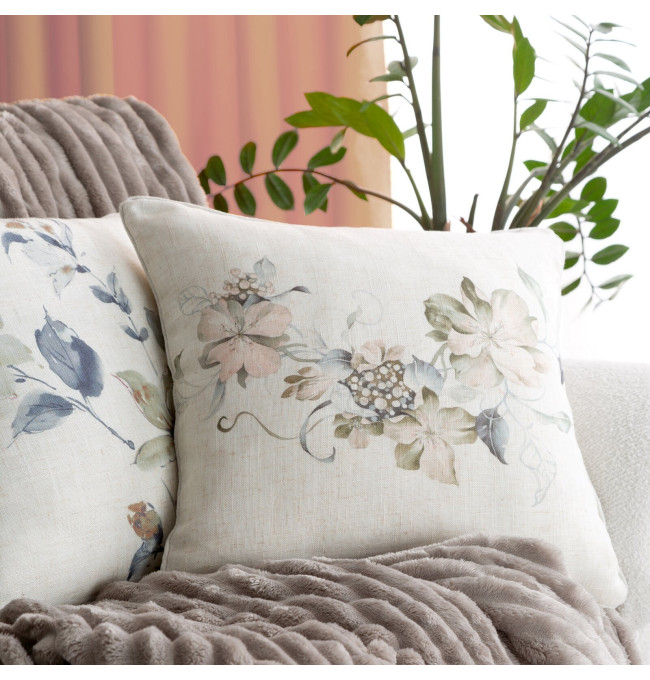 Povlak na polštář CHP 39 naturální / zelený