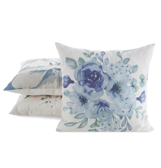 Povlak na polštář CHP 45 bílý / fialový