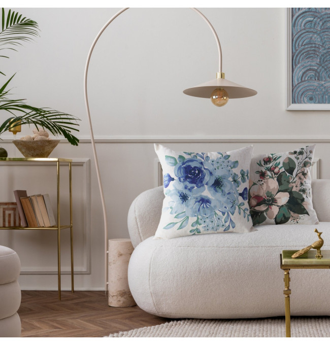 Povlak na polštář CHP 45 bílý / fialový