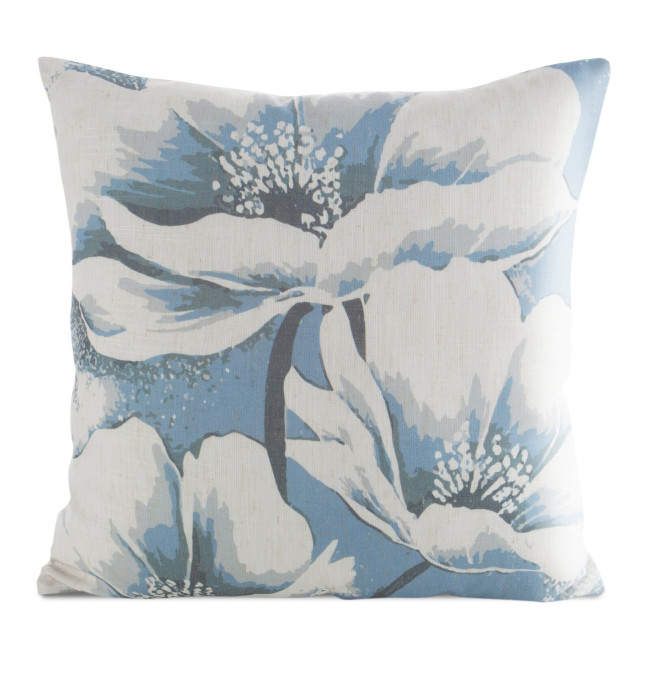 Povlak na polštář CHP 47 krémová / modrá