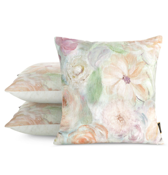 Povlak na polštář CHP 50 béžový / zelený