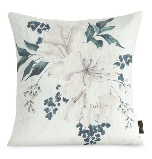 Povlak na polštář CHP 52 béžová/zelená