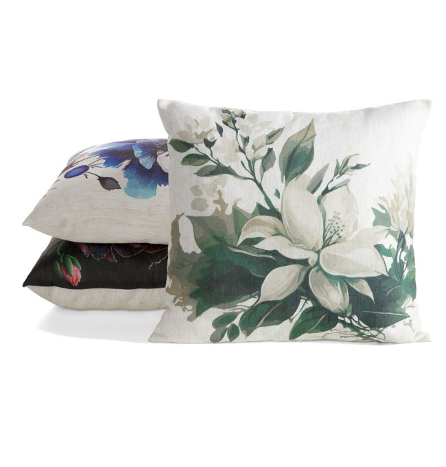 Povlak na polštář CHP 53 béžový / zelený