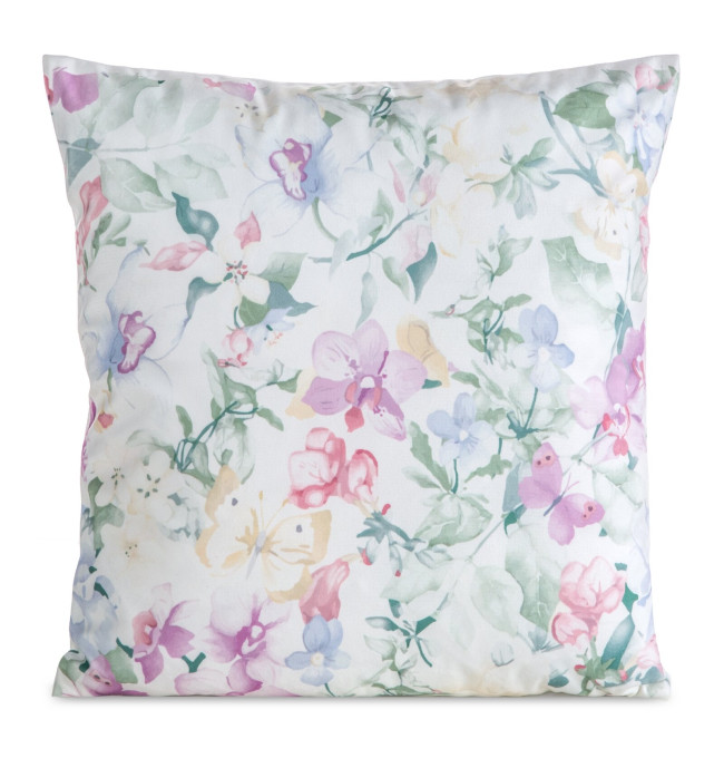 Povlak na polštář MINK 29 bílý / zelený