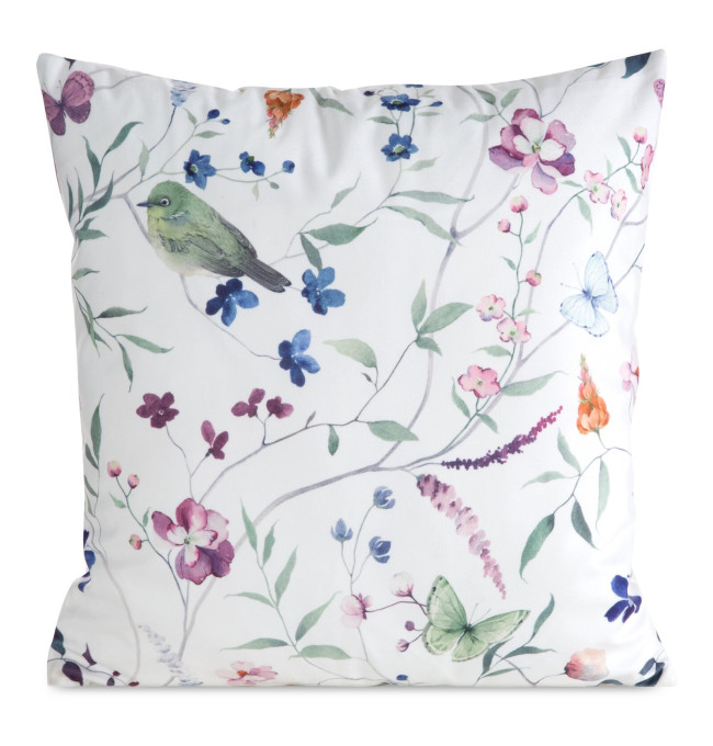 Povlak na polštář MINK 36 bílý / zelený