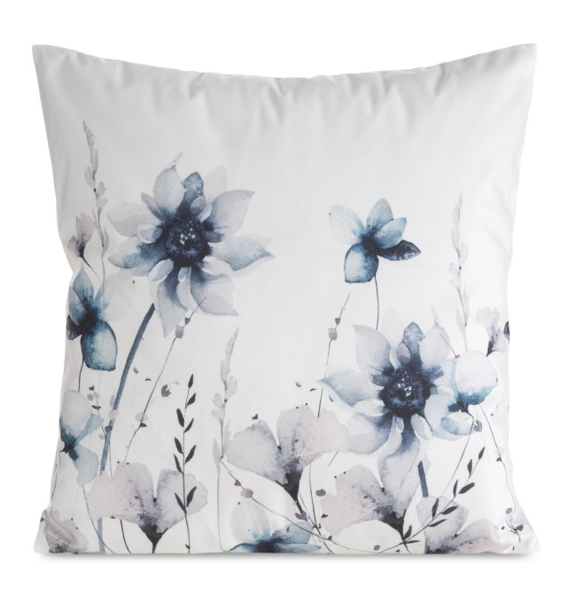 Povlak na polštář MINK 37 bílý / granátový