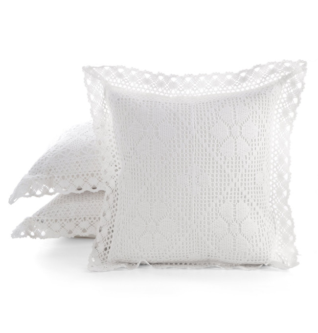 Povlak na polštář MIRELLA bílý