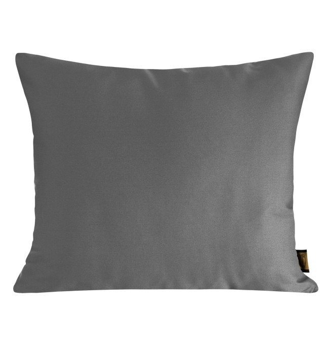 Povlak na polštář NOVA saténový, ocelový