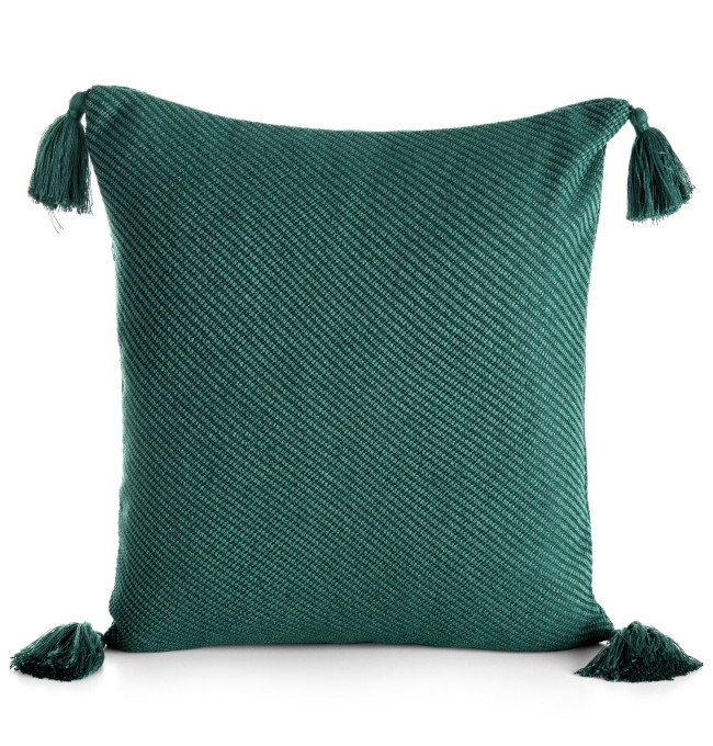 Povlak na polštář POLY 03 tmavě zelený