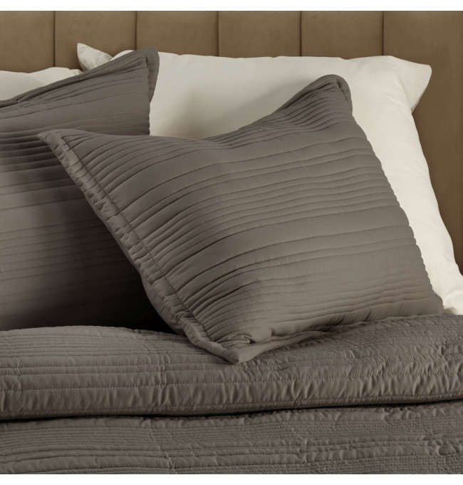 Povlak na polštář TARA tmavě béžový