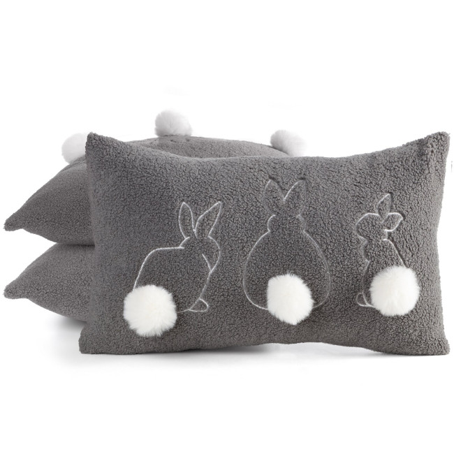 Povlak na polštář EASTER 37 šedý