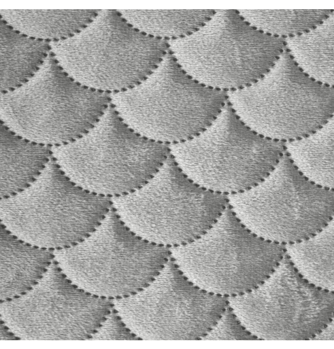 Přehoz ARIEL - stříbrný