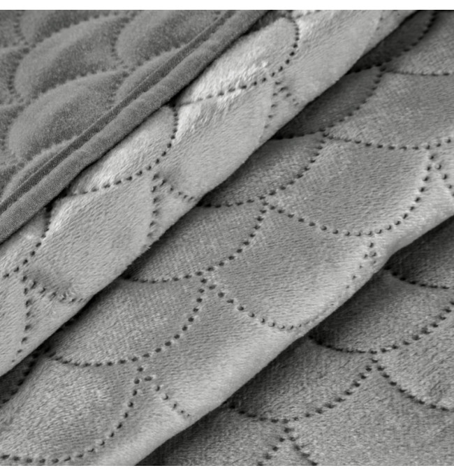 Přehoz ARIEL - stříbrný