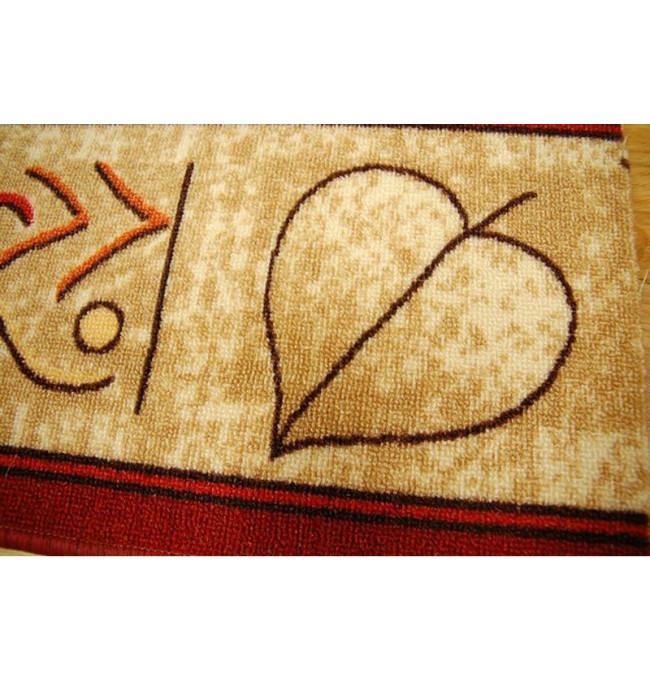 Protiskluzový běhoun LEANDRO bordo