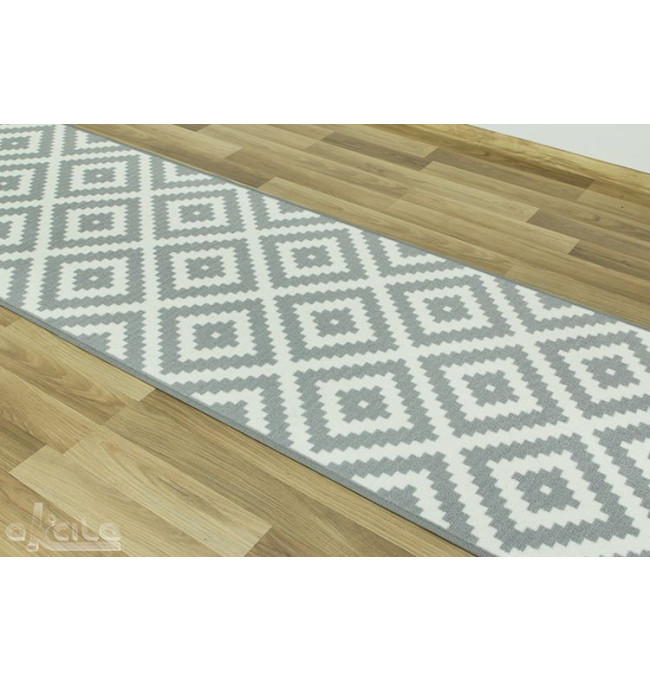 Protiskluzový běhoun Romby 19 - šedý